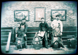 Jos. Stoeckle Brewing Co. cooper shop, circa 1902
